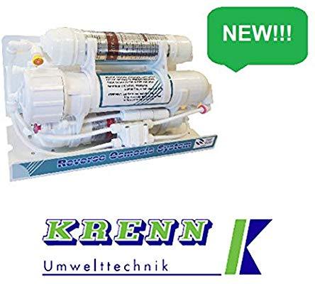 Umkehrosmose RO75 Mini, 0.3-0.5 Liter/Minute, Wasserfilter, 4-stufig