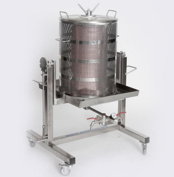 Hydropresse wasserpresse wasserdruckpresse edelstahl 80 liter