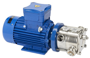 Selbstsaugende Zentrifugalpumpe PAS 150 mit Bypass 400V, ATEX, Flüssigkeitsringpumpe