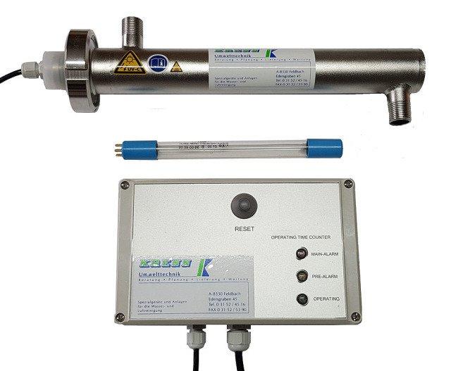 UV Wasserentkeimung 1000H für Heisswasser